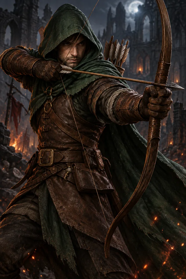Archer, arcos y flechas